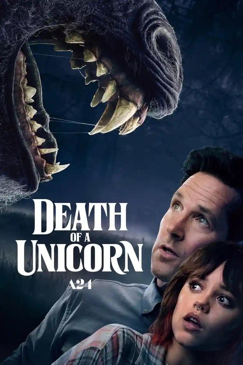 Poster of Death of a Unicorn (2025) Hindi Dual Audio BluRay